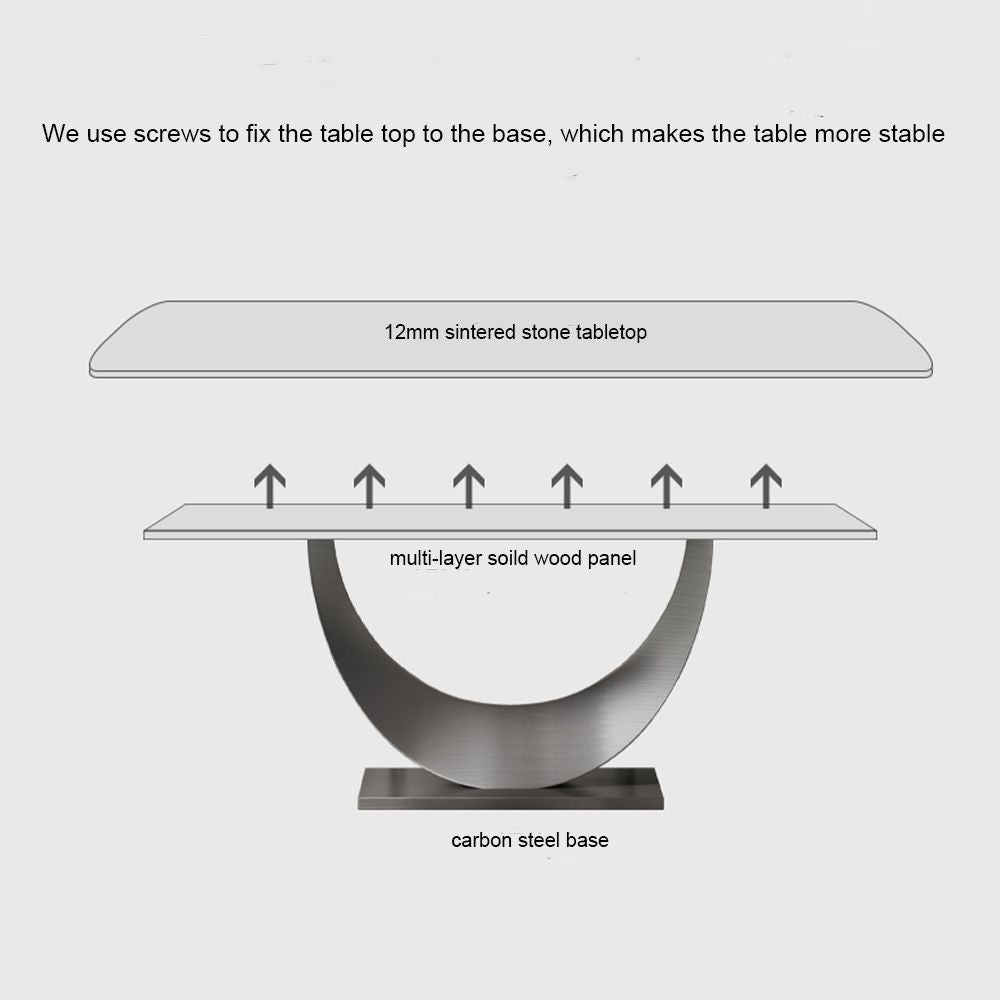 64"Modern Minimalist Dining Table for 4