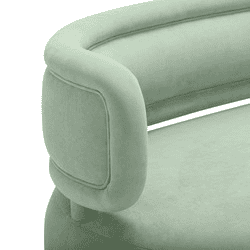 Tischa Mint Green Velvet Sofa