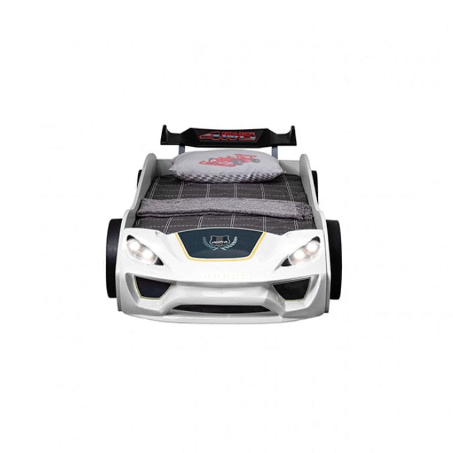 Roadster Twin race car bed white