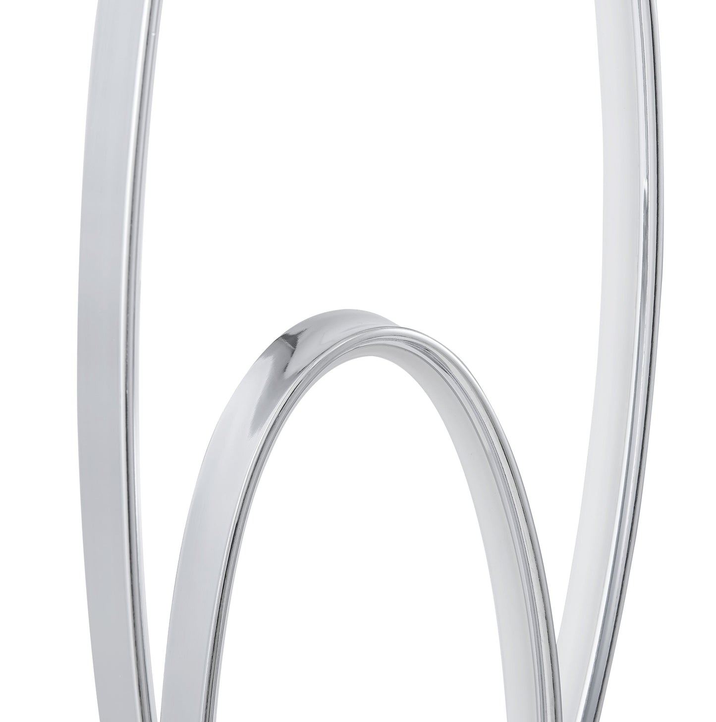 MILAN CHROME TABLE LAMP // LED STRIP & TOUCH DIMMER