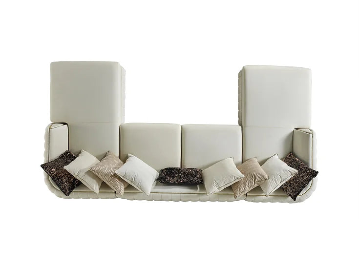 Sicilya Sectional (Off White)