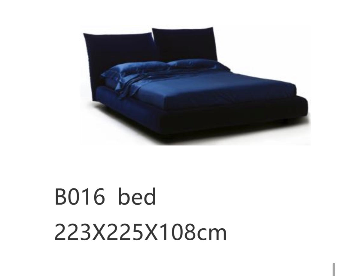 Blue Majestic Bed