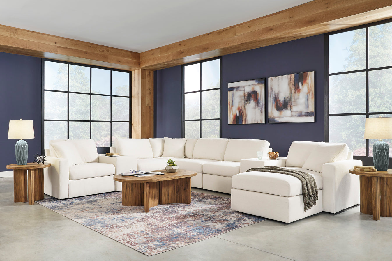 ModMax Sectional Ivory