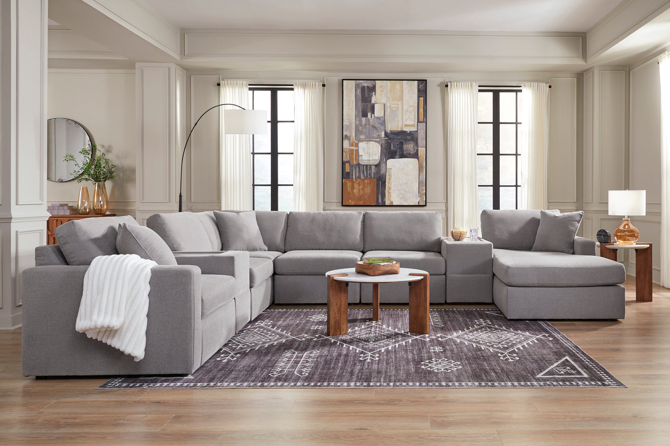 ModMax Sectional Grey
