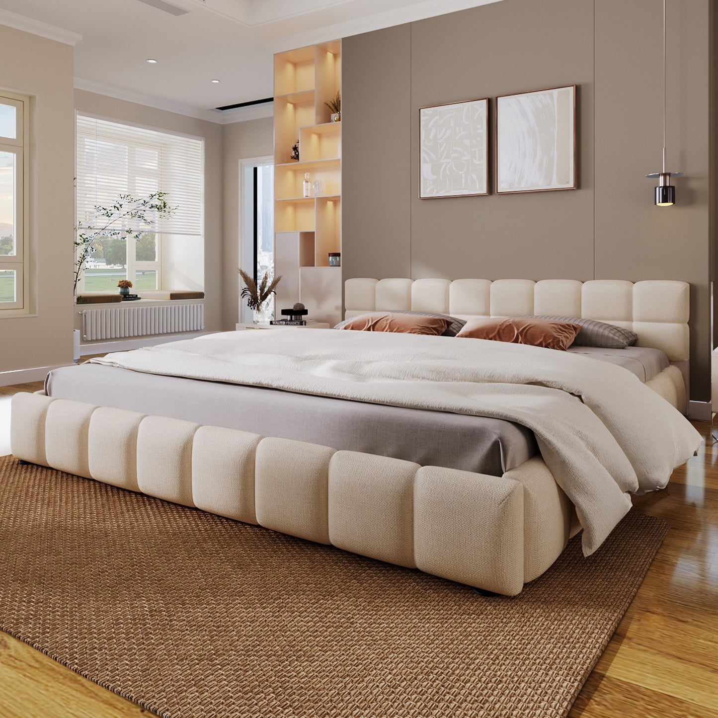 Elegante King bed