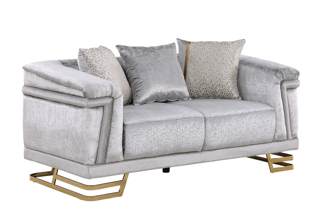 Amalfi Living room Set (Grey)