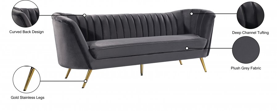 Margo Gray Sofa