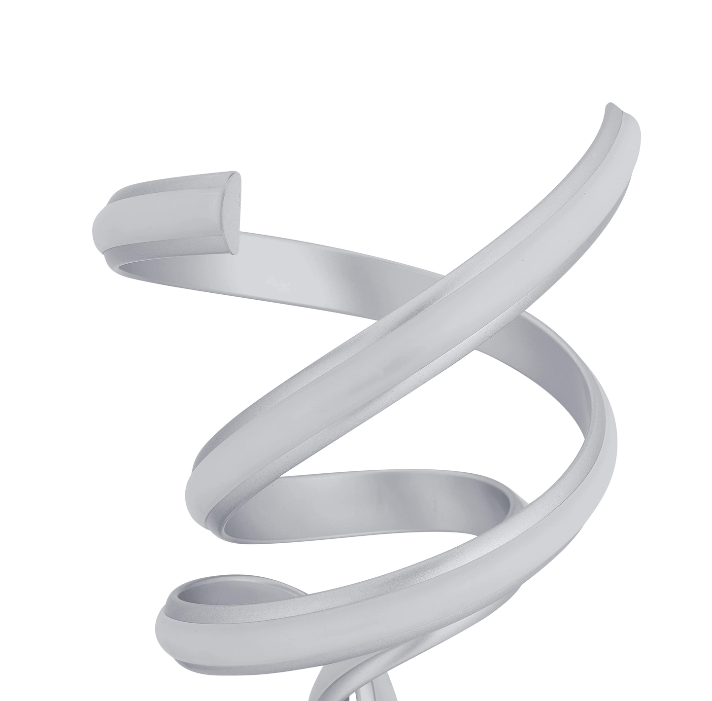 MUNICH SILVER TABLE LAMP // LED STRIP & TOUCH DIMMER