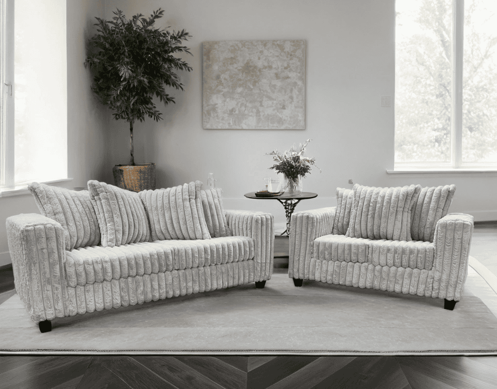 510 gray - Sofa & Loveseat Set **NEW ARRIVAL**