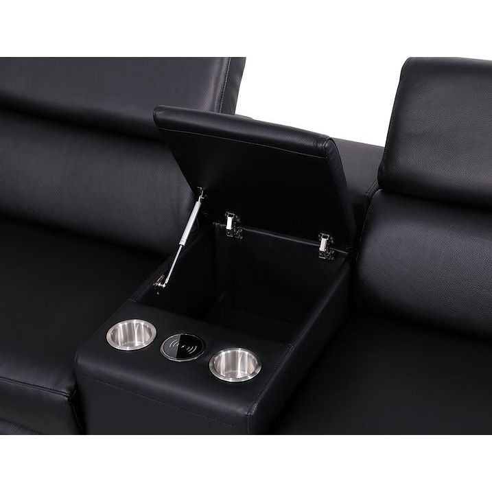 Picasso 6Pc Motion Sectional In Black