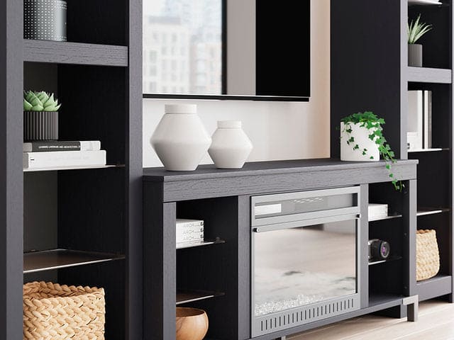 Ashley W2721 Cayberry
TV Stand WITH FIREPLACE
