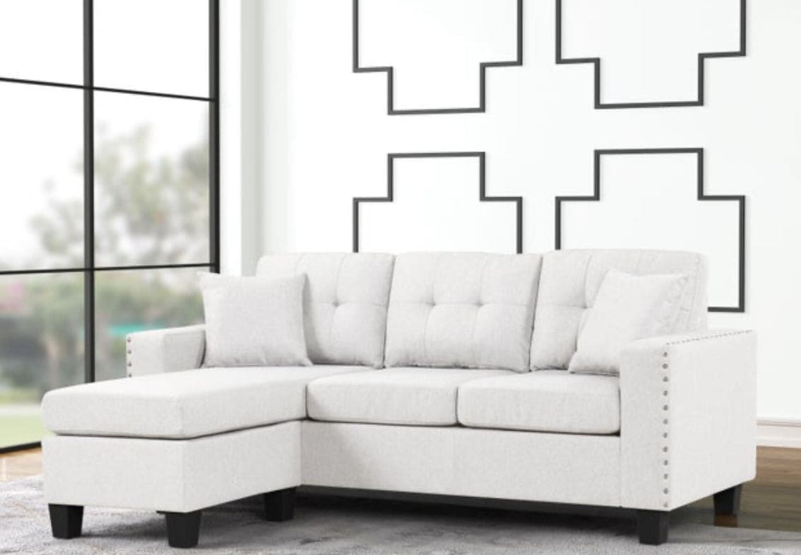 Cris Sand - Reversible Sectional