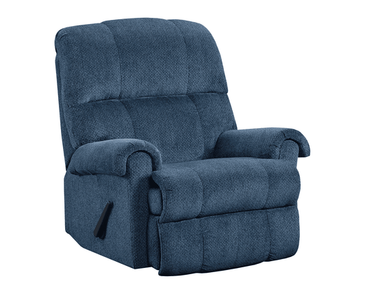 9010 Blue Recliner