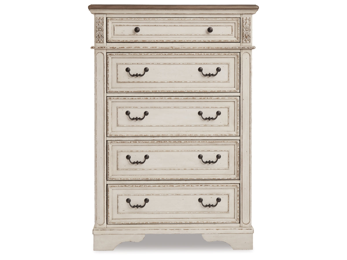 Realyn 5 Drawer Chest of Drawers