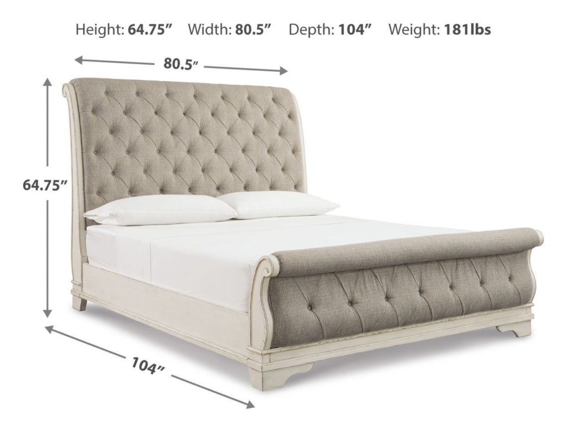 Realyn King Sleigh Bed