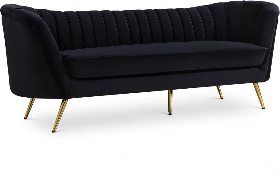 Margo Black Sofa