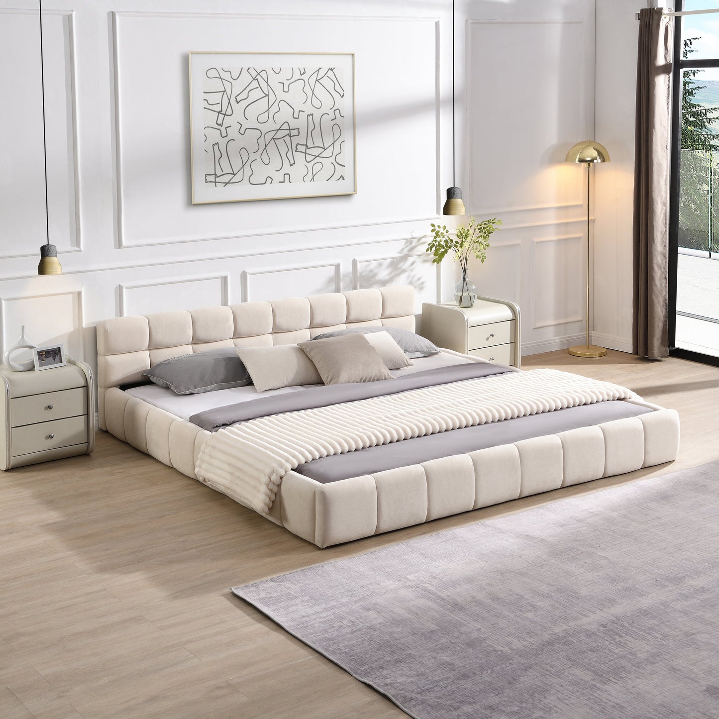 Elegante King bed