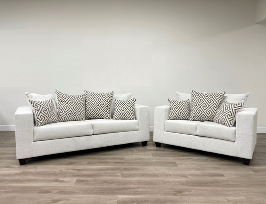 110-Stone Sofa & Loveseat