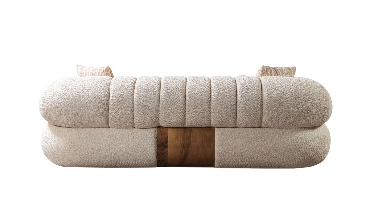 Destin Ivory Boucle Sofa 96" & Loveseat 81"