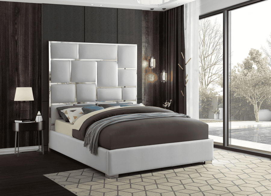 Milan Vegan Leather Bed