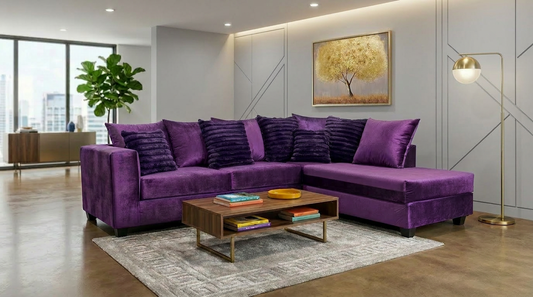 Kora Sectional Purple