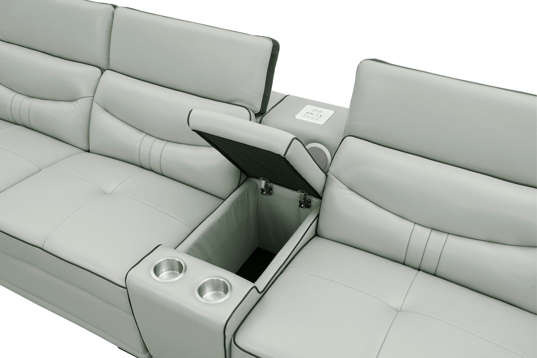 Arlet Sectional Sofa | Grey EV216