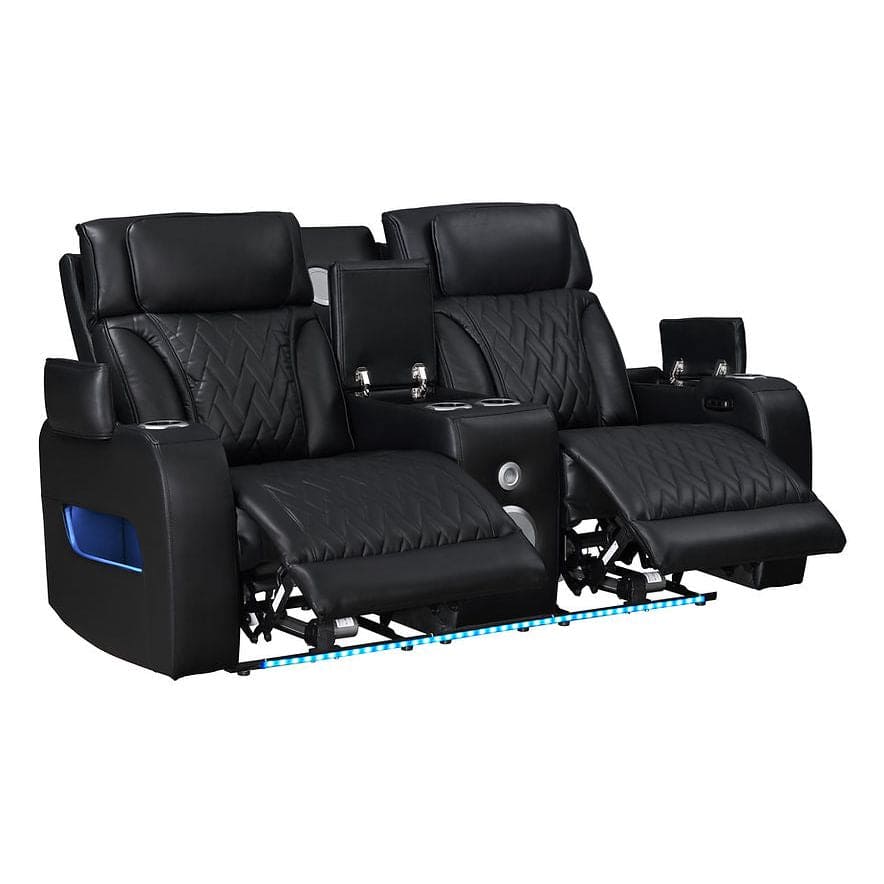 Skyline 3pcs Power Reclining Set (BLACK)