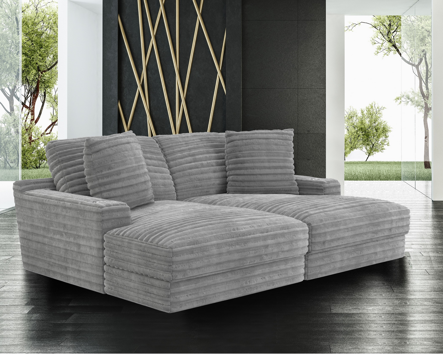 3045 Comfy Double Lounge Chaise