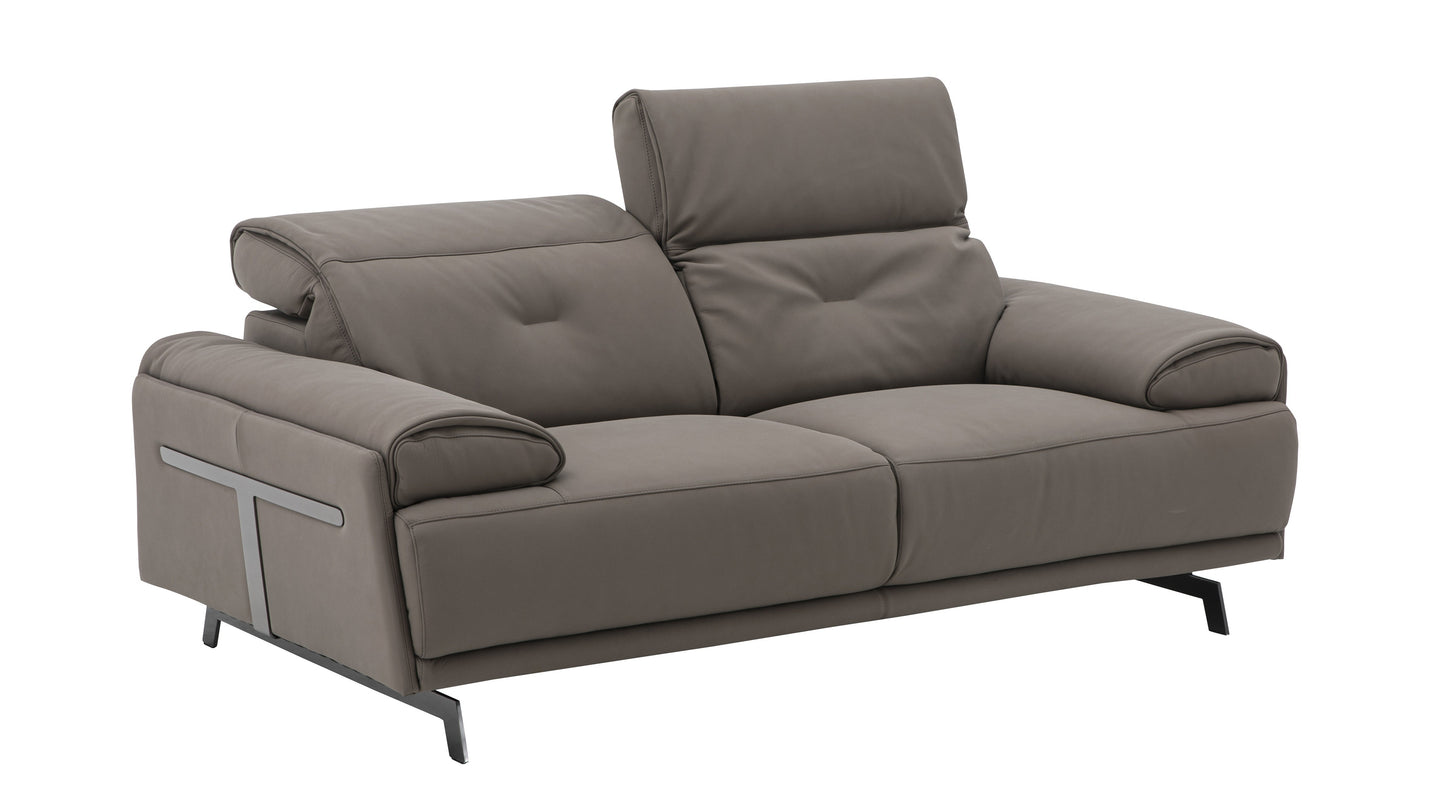 Dolce Vita Reclining Sofa Set in Brownie