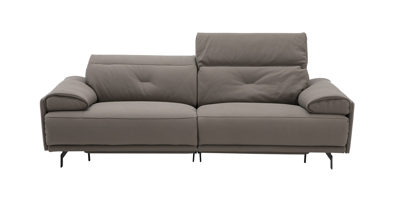 Dolce Vita Reclining Sofa Set in Brownie