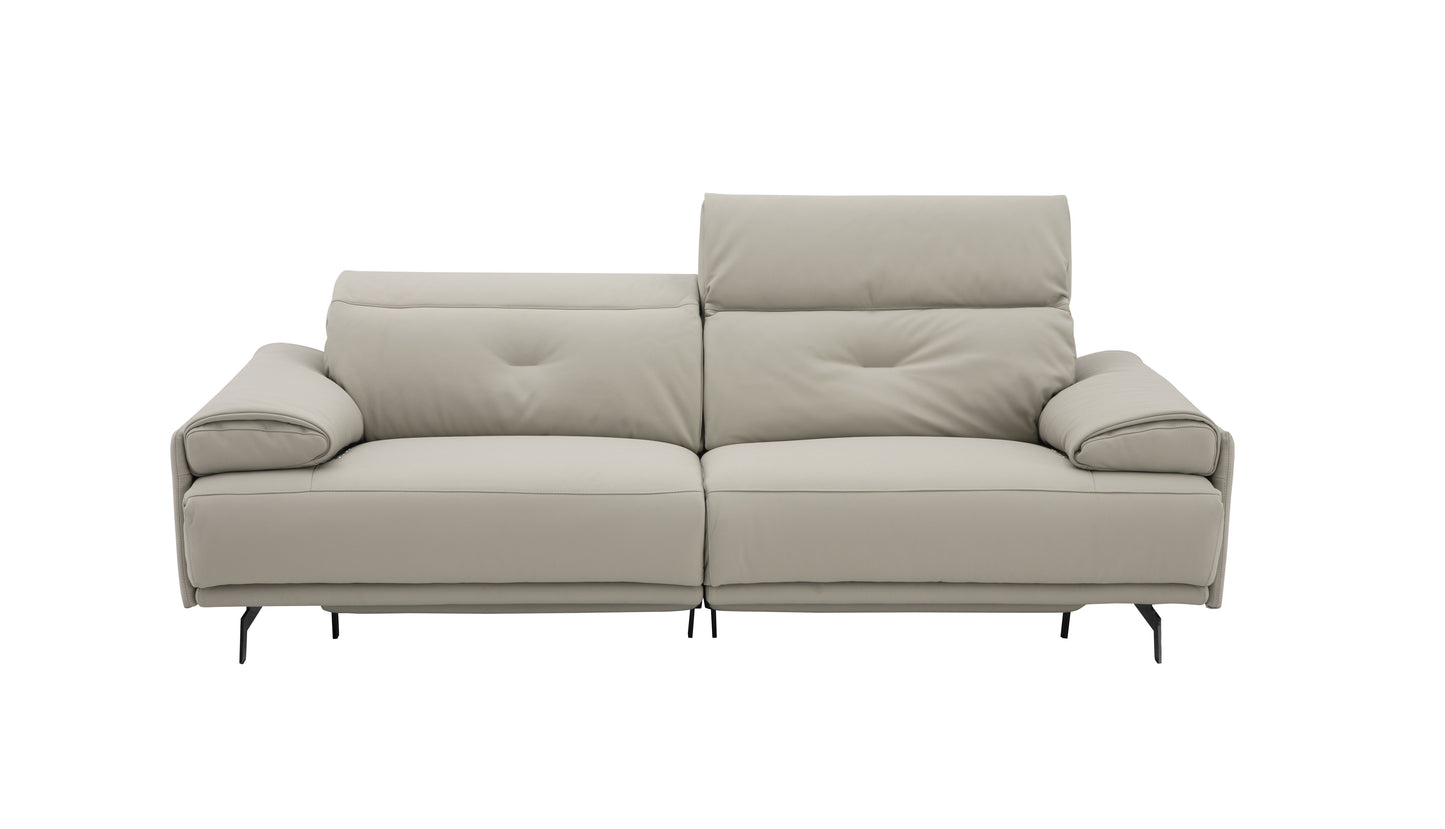 Dolce Vita Reclining Sofa Set in Milk Tea