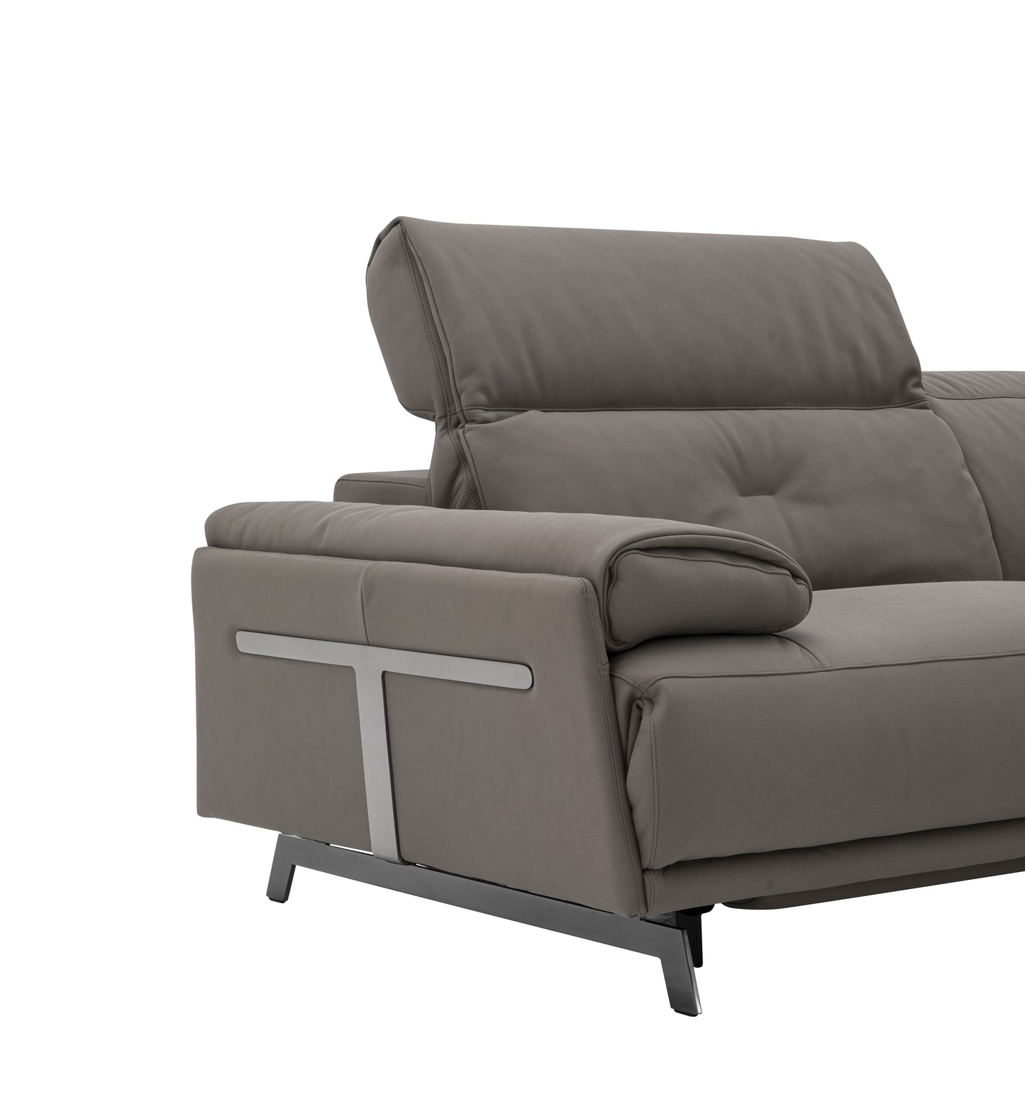 Dolce Vita Reclining Sofa Set in Brownie