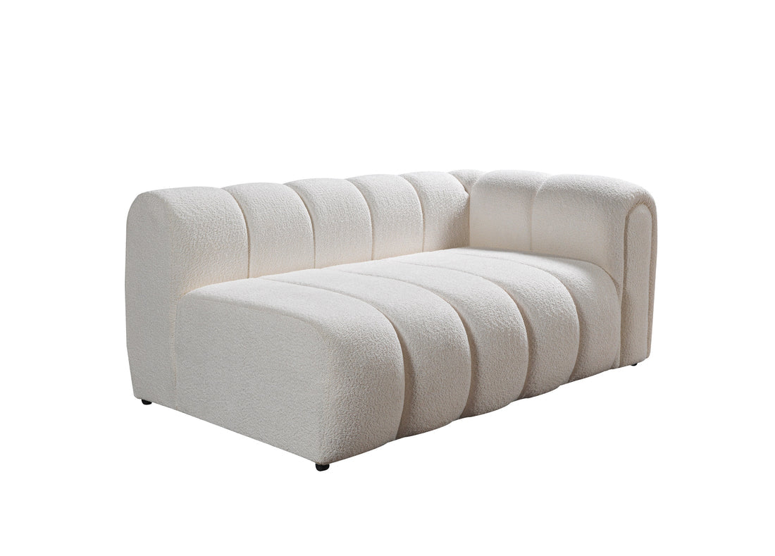 Ivy Sand Boucle LAF 110" Sectional