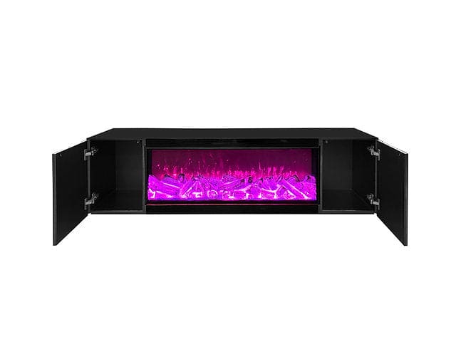 ROSA TV STAND BLACK/GOLD