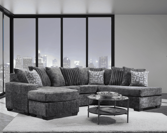 2875-07 Galactic Charcoal Sectional