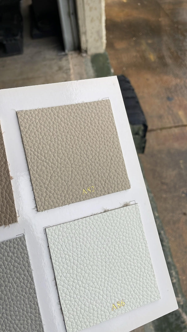 7-pcs Cream 3 power TOP GRAIN LEATHER P.MOTION