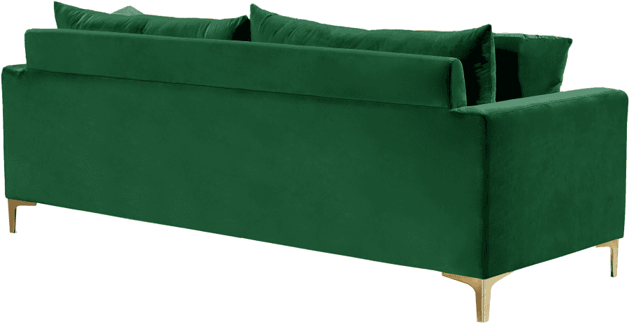 Naomi Green Velvet Sofa & Loveseat