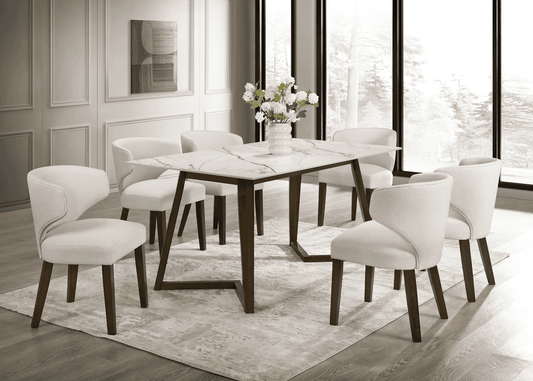CAVA20 Dining Table + 6 Chair Set **NEW ARRIVAL**