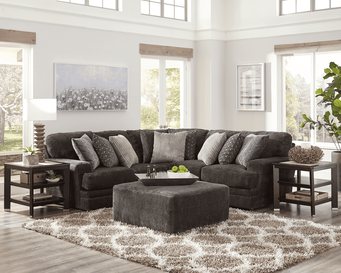 4376 Mammoth Smoke 2 Pc. Sectional