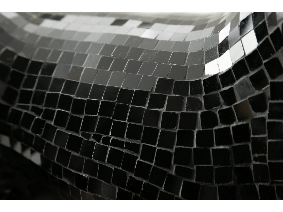 Leopard Panther Sculpture Black