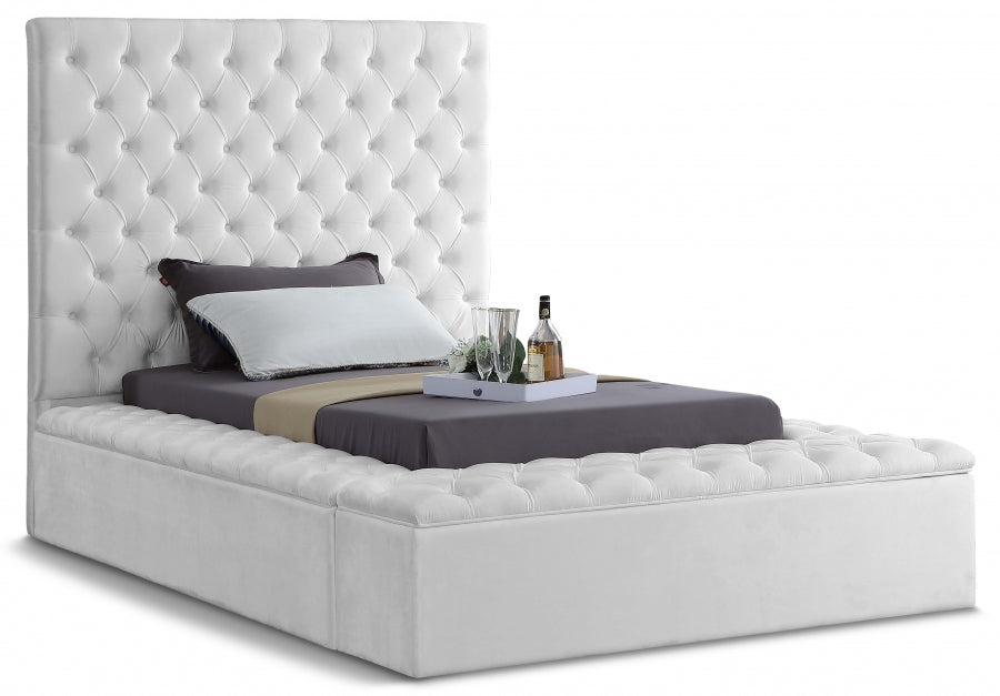 Bliss Velvet twin Bed