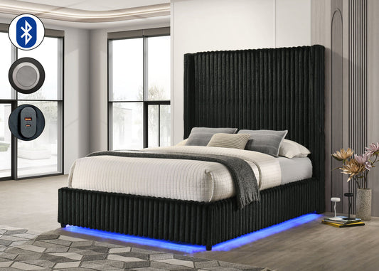Melinda Bed (Black)