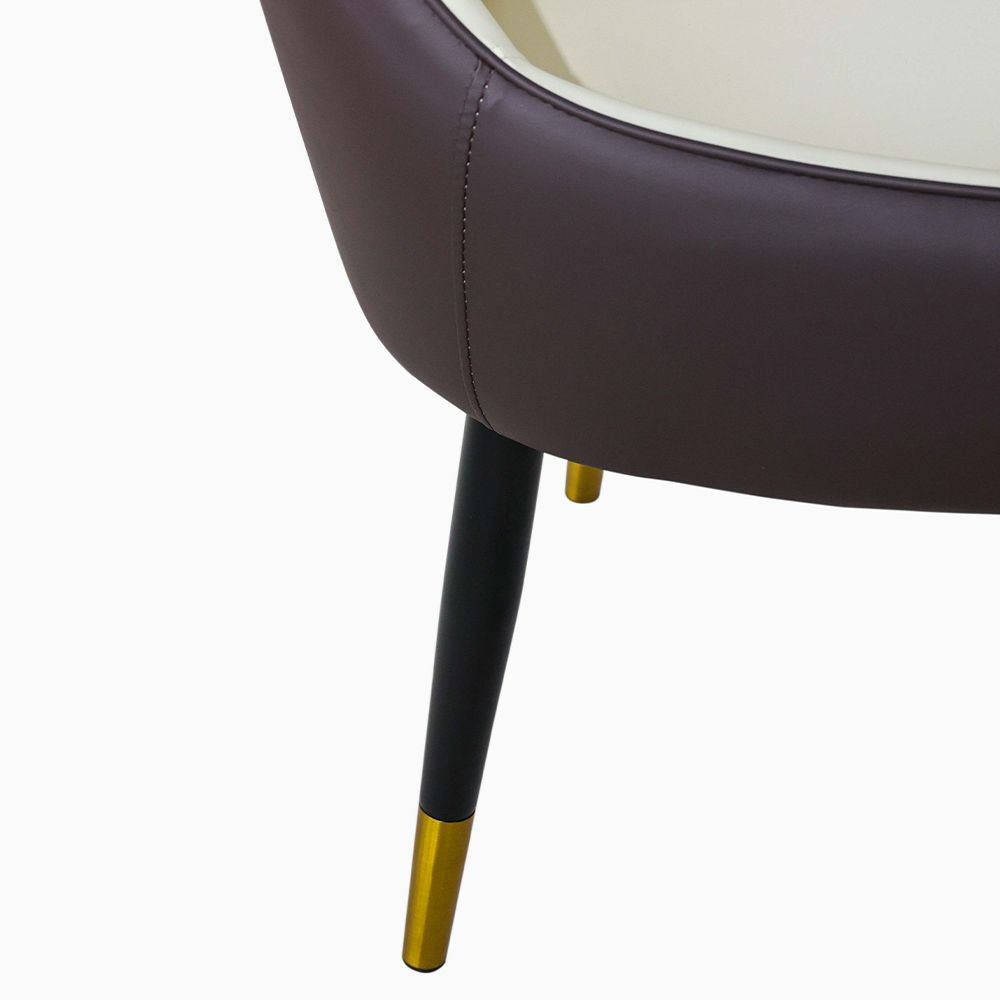 79" Modern Dining Table Set with 6 chairs