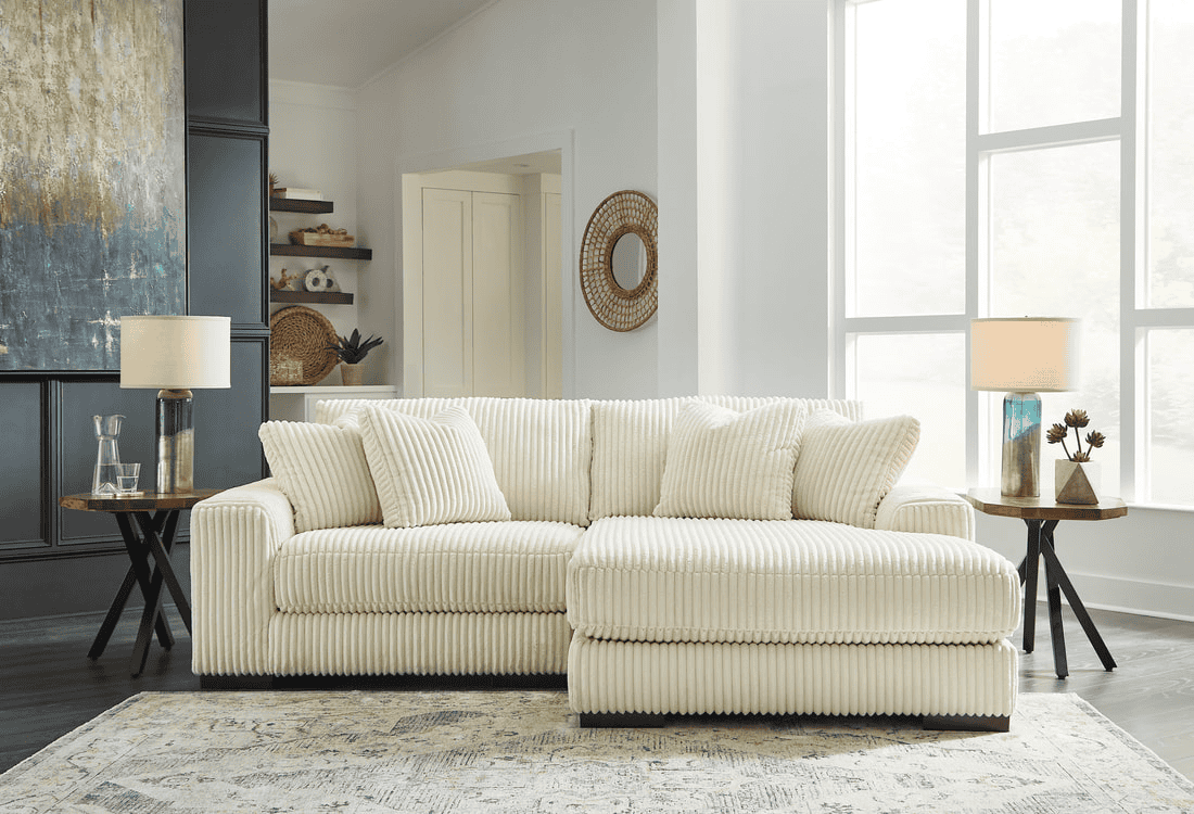 211- 2PC Sectional RAF Chaise