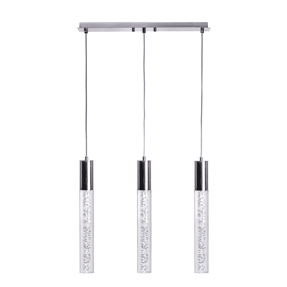 SPARKLING NIGHT CYLINDER CHANDELIER // 3 LIGHT