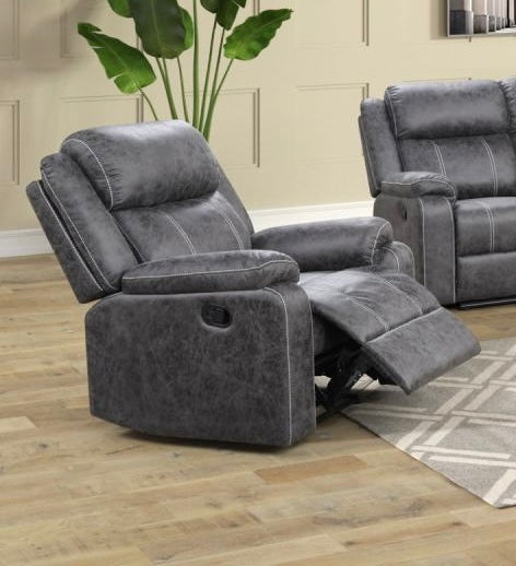 Lucca – Glider Recliner – Grey