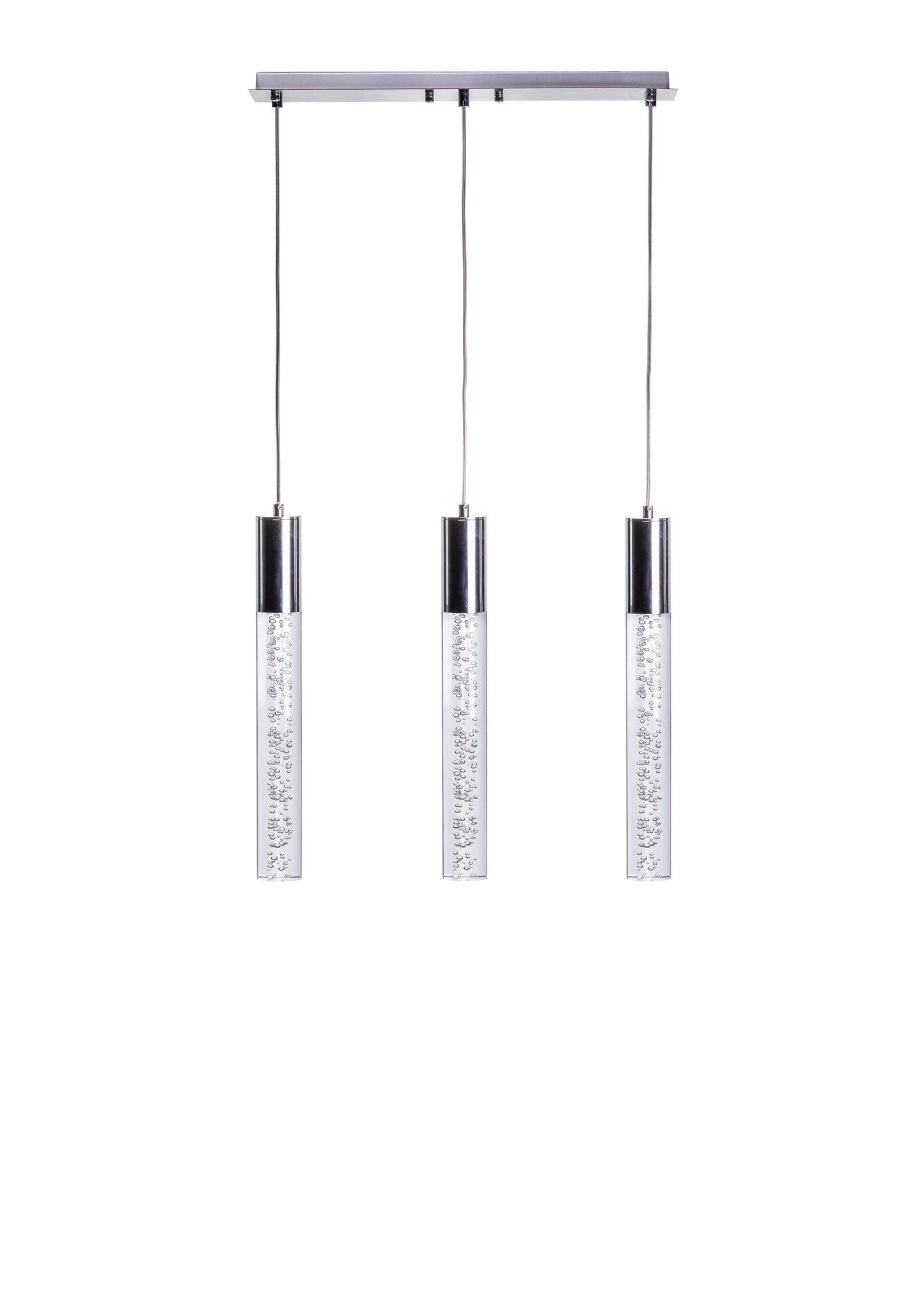 SPARKLING NIGHT CYLINDER CHANDELIER // 3 LIGHT