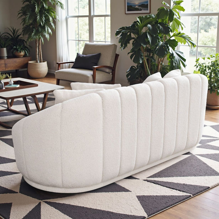 Fairfield Cream Boucle Sofa-CLEARANCE