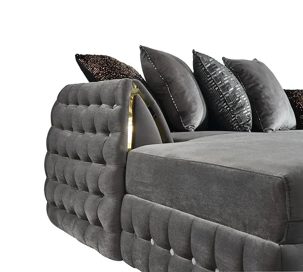 Sicilya Sectional (Gray)