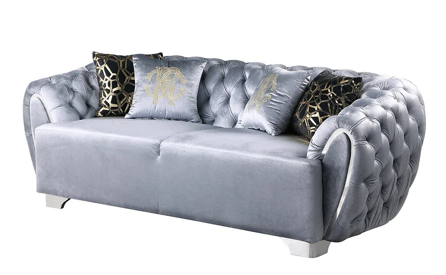 MILA GREY SOFA SET